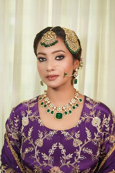 bridal makeup by chavi kalra in jalandhar
